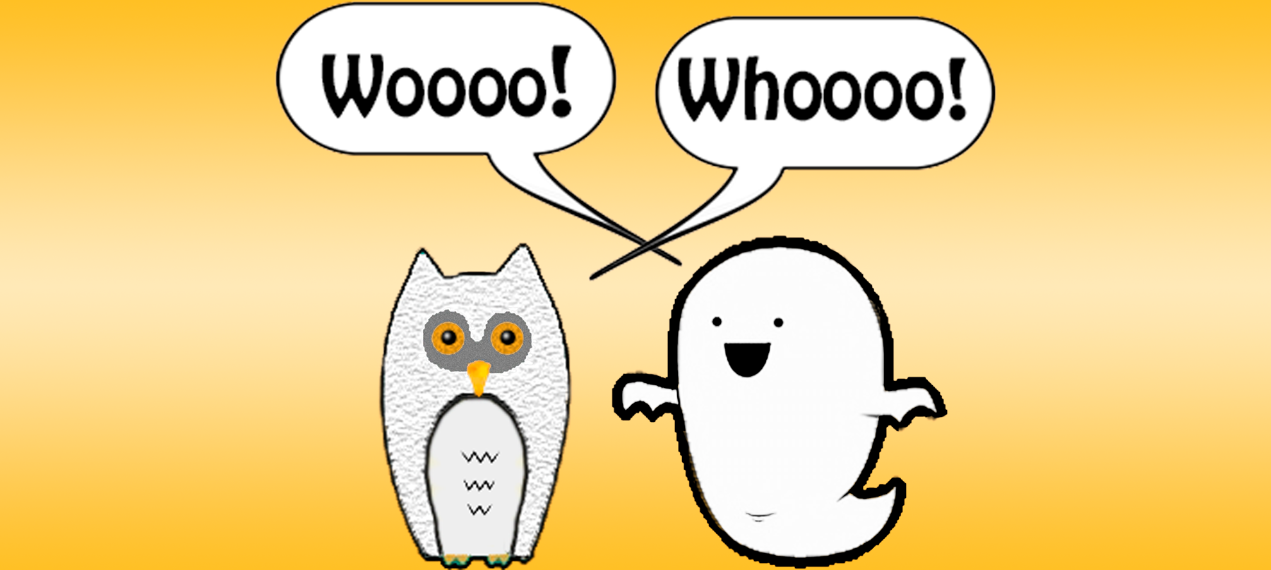 Owl-&amp;-Ghost-(Gradient)